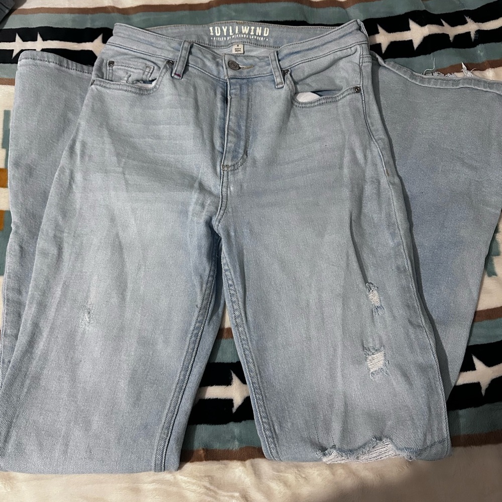 8x32 stretchy jeans bootcut/flare